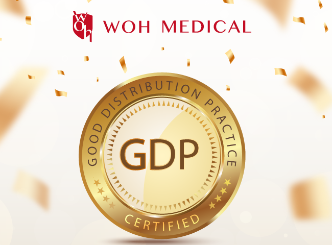 沃醫學股份有限公司通過衛福部食藥署醫療器材優良運銷準則GDP認證